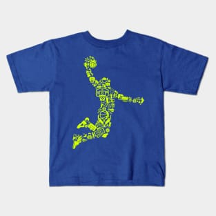 Basketball Player Kids T-Shirt